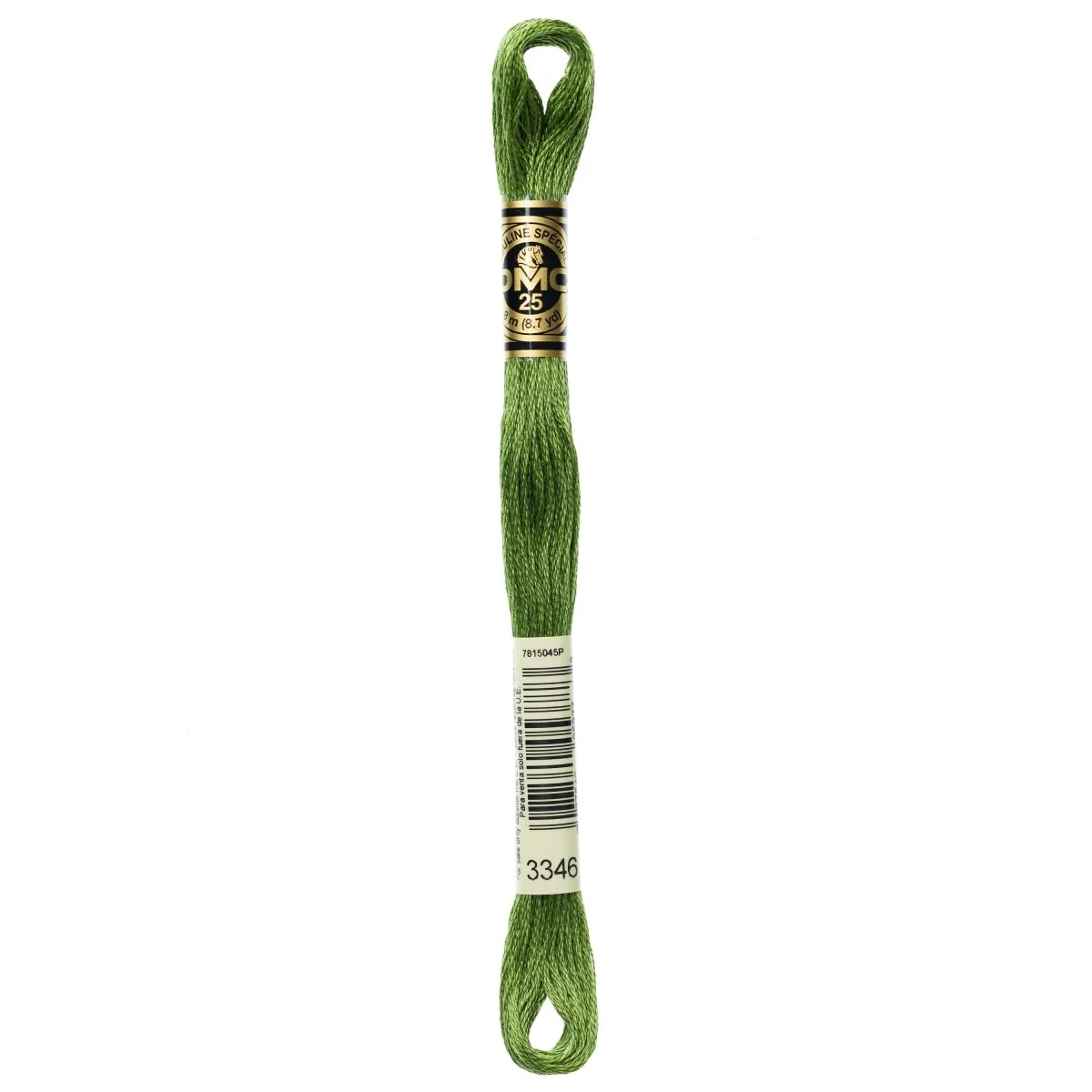 DMC 6-Strand Cotton Embroidery Floss 8.7yd - 3346 Hunter Green