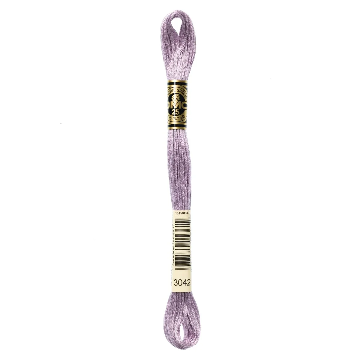 DMC 6-Strand Cotton Embroidery Floss 8.7yd - 3042 Light Antique Violet