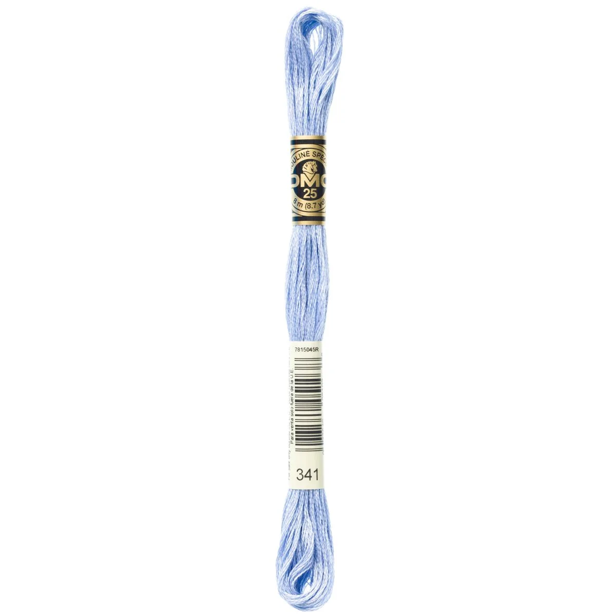 DMC 6-Strand Cotton Embroidery Floss 8.7yd - 341 Light Blue Violet