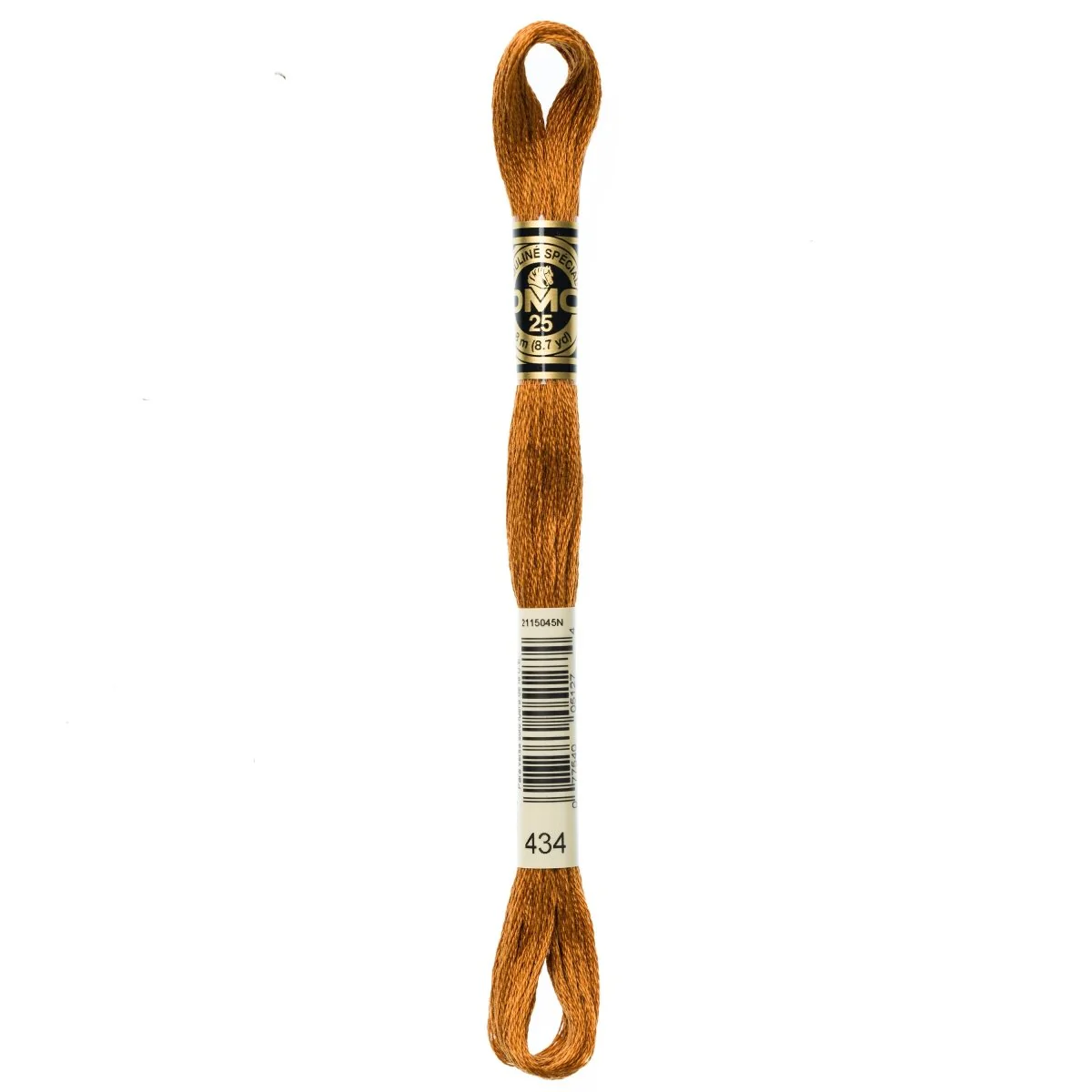 DMC 6-Strand Cotton Embroidery Floss 8.7yd - 434 Light Brown