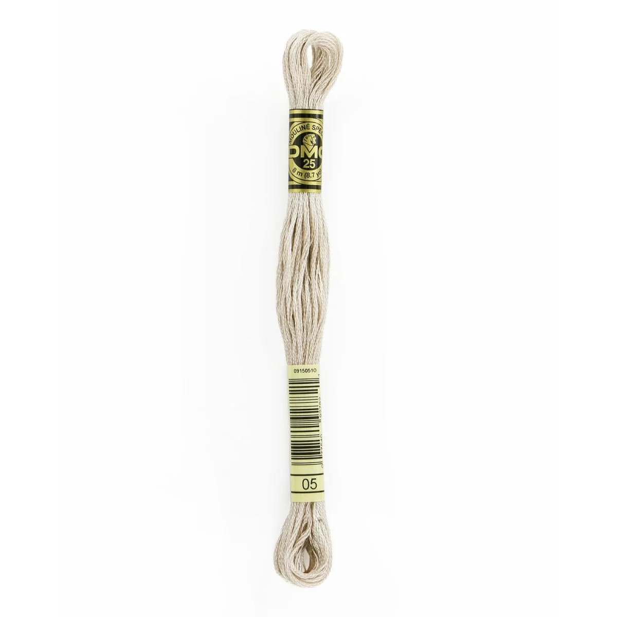 DMC 6-Strand Cotton Embroidery Floss 8.7yd - 5 Light Driftwood