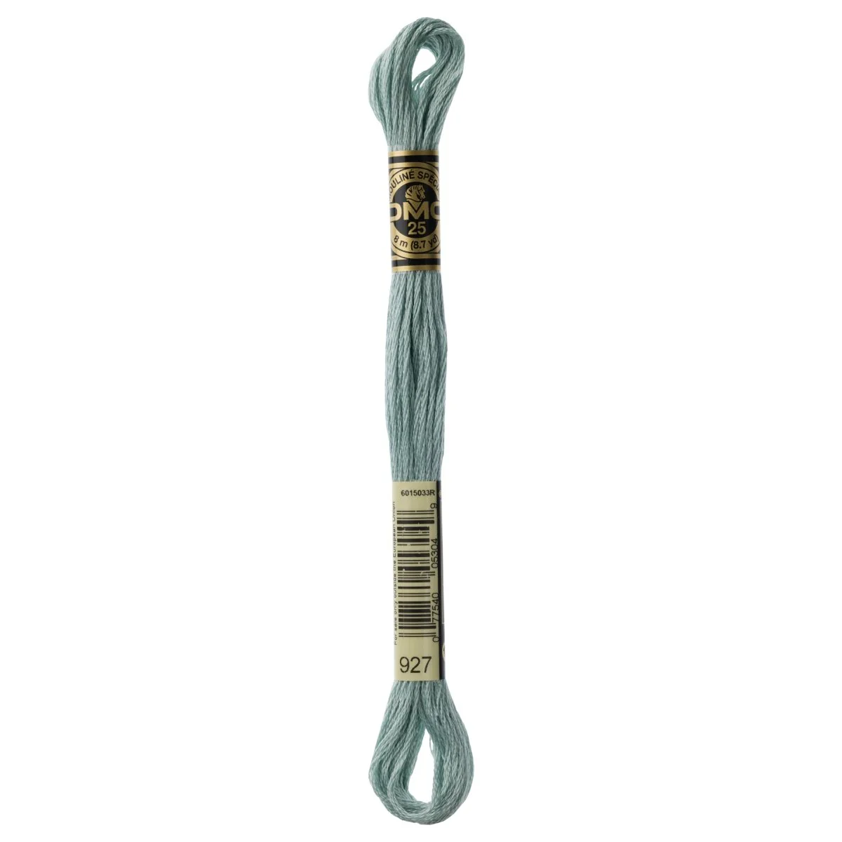 DMC 6-Strand Cotton Embroidery Floss 8.7yd - 927 Light Grey Green