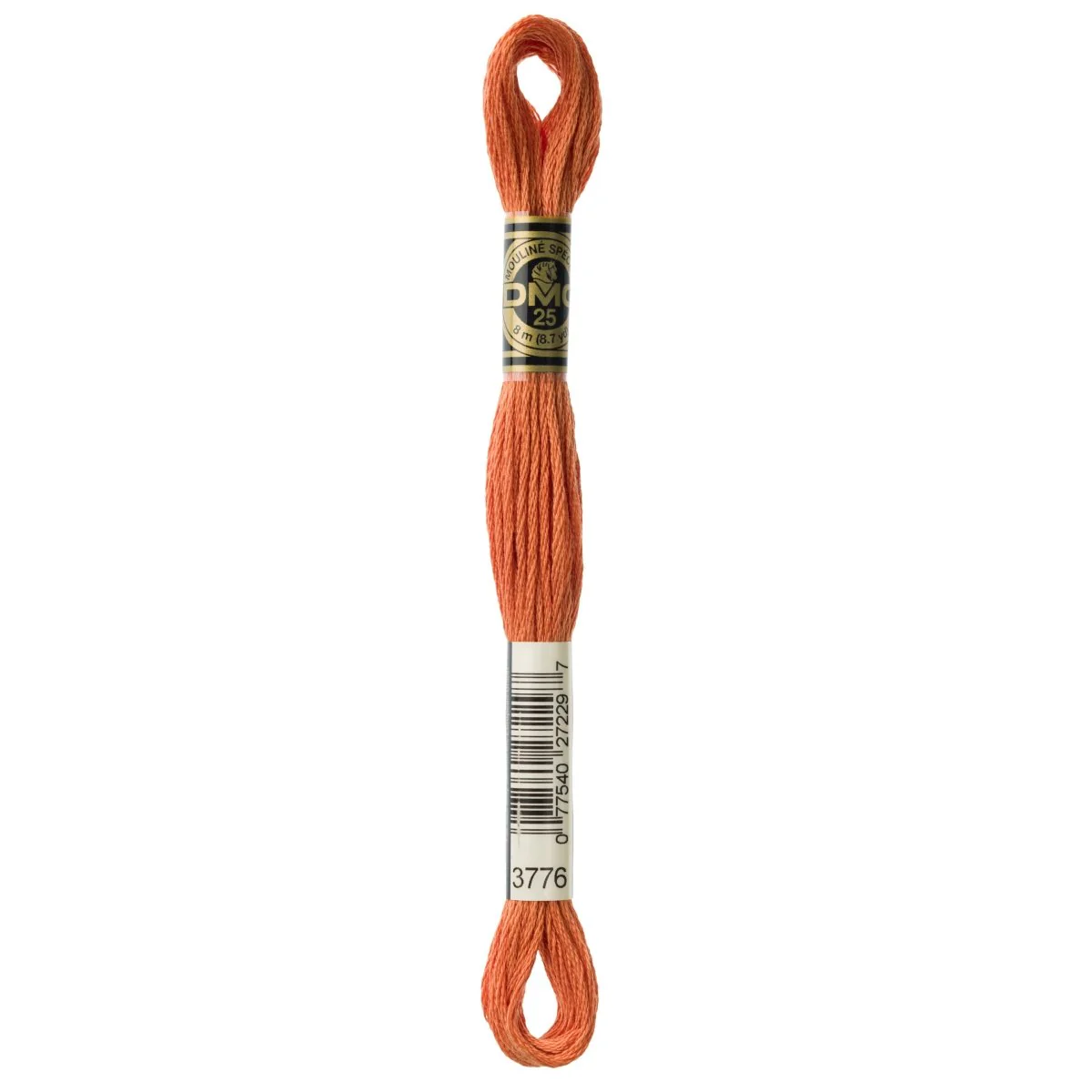 DMC 6-Strand Cotton Embroidery Floss 8.7yd - 3776 Light Mahogany