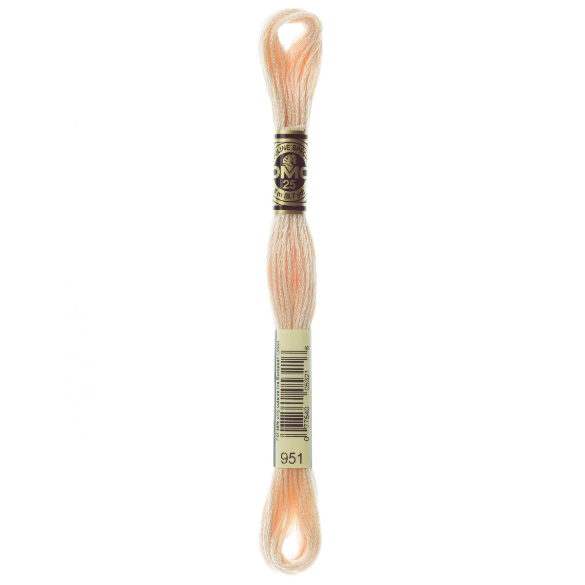 DMC 6-Strand Cotton Embroidery Floss 8.7yd - 951 Light Tawny