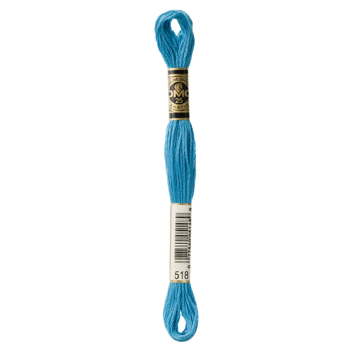 DMC 6-Strand Cotton Embroidery Floss 8.7yd - 518 Light Wedgewood