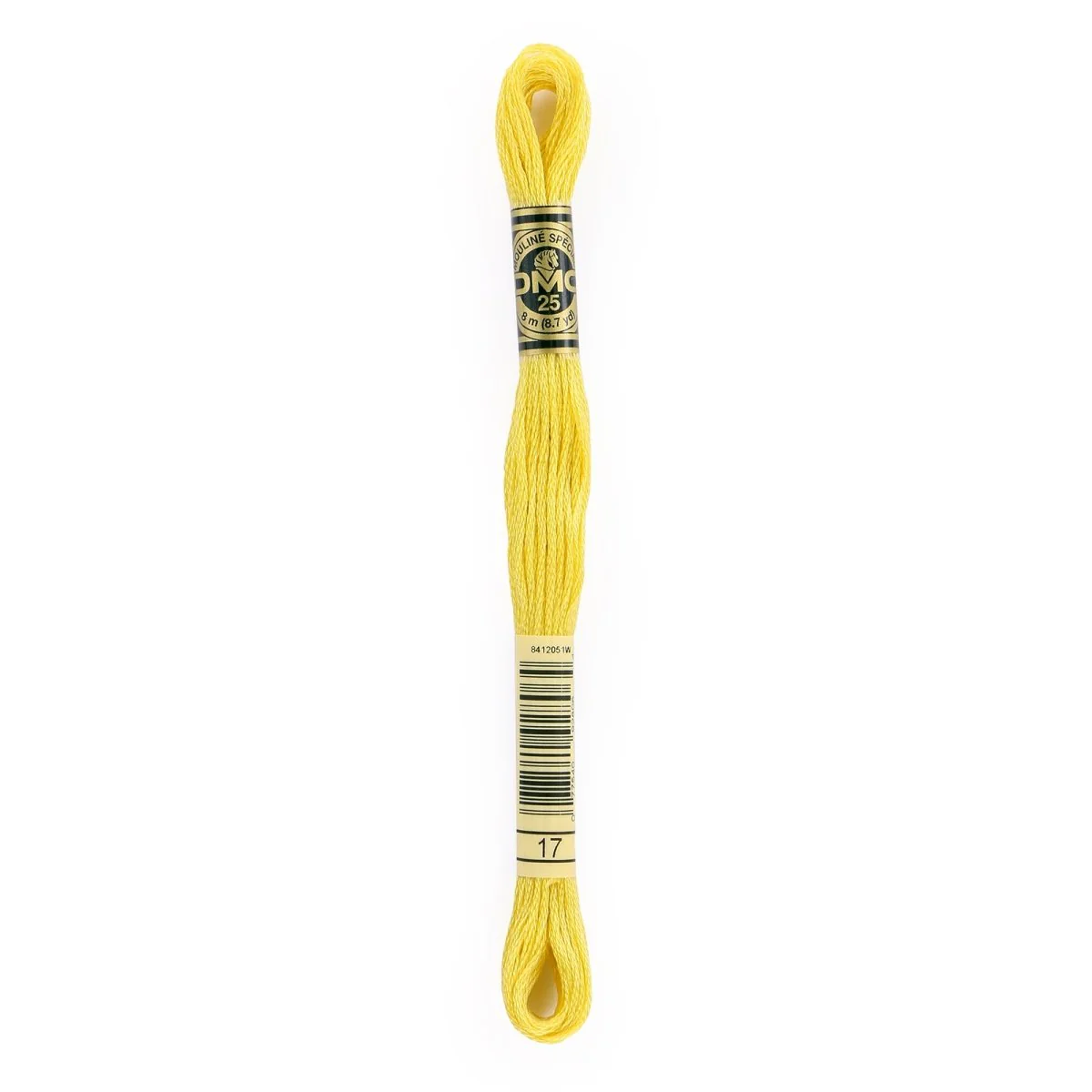 DMC 6-Strand Cotton Embroidery Floss 8.7yd - 17 Light Yellow Plum