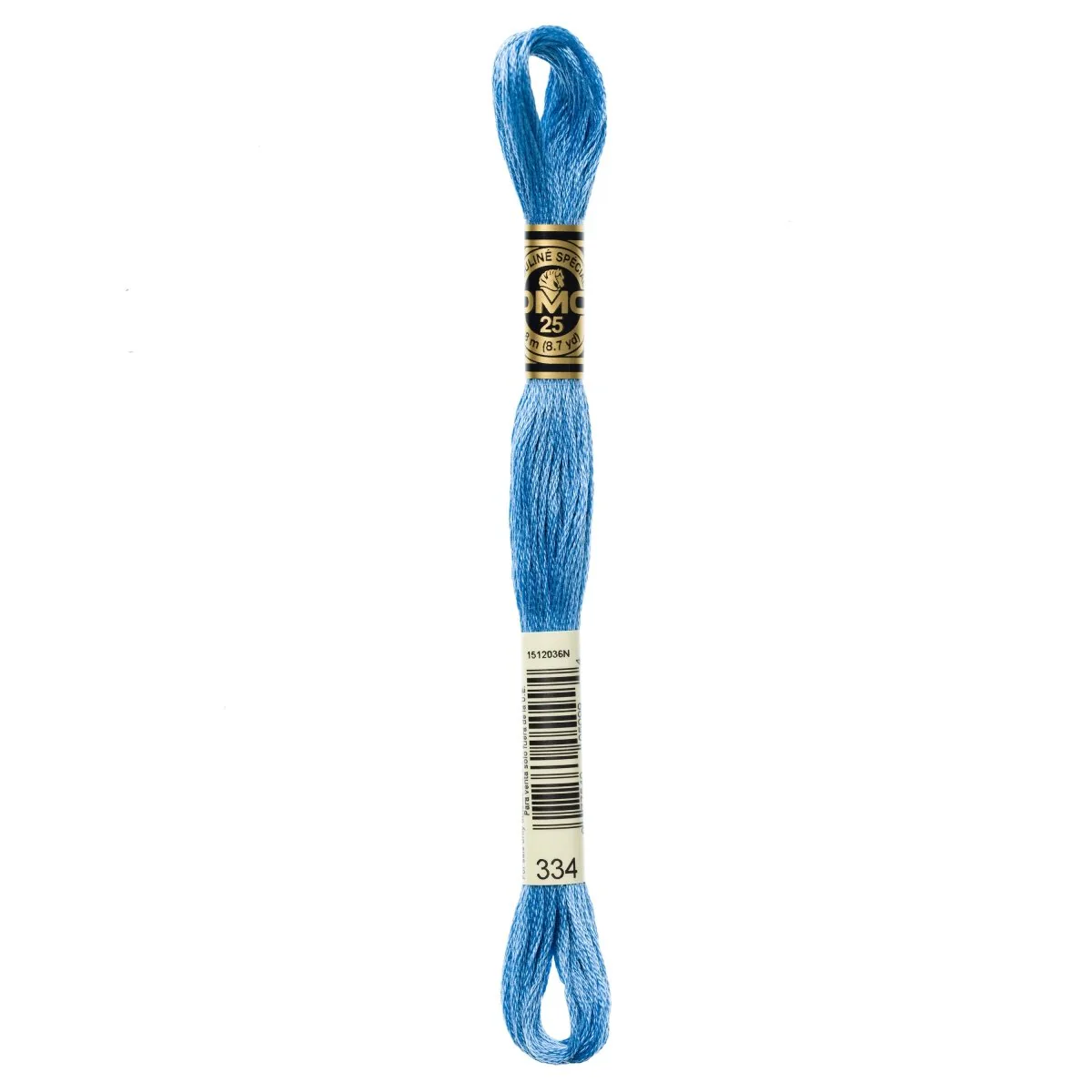 DMC 6-Strand Cotton Embroidery Floss 8.7yd - 334 Medium Baby Blue