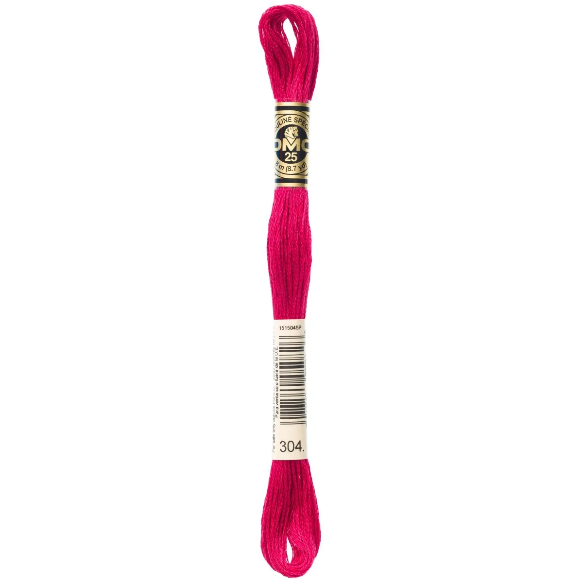 DMC 6-Strand Cotton Embroidery Floss 8.7yd - 304 Medium Christmas Red
