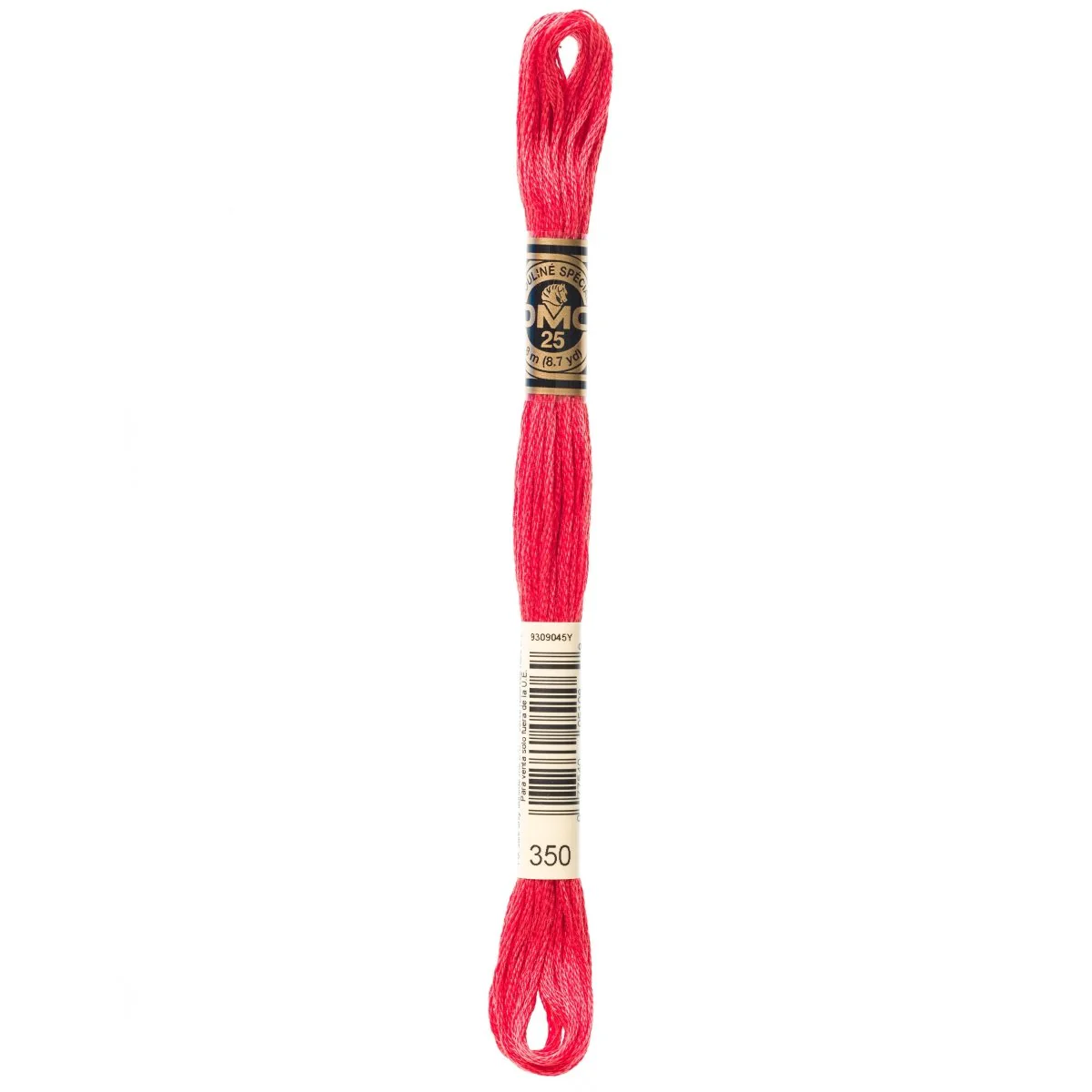 DMC 6-Strand Cotton Embroidery Floss 8.7yd - 350 Medium Coral