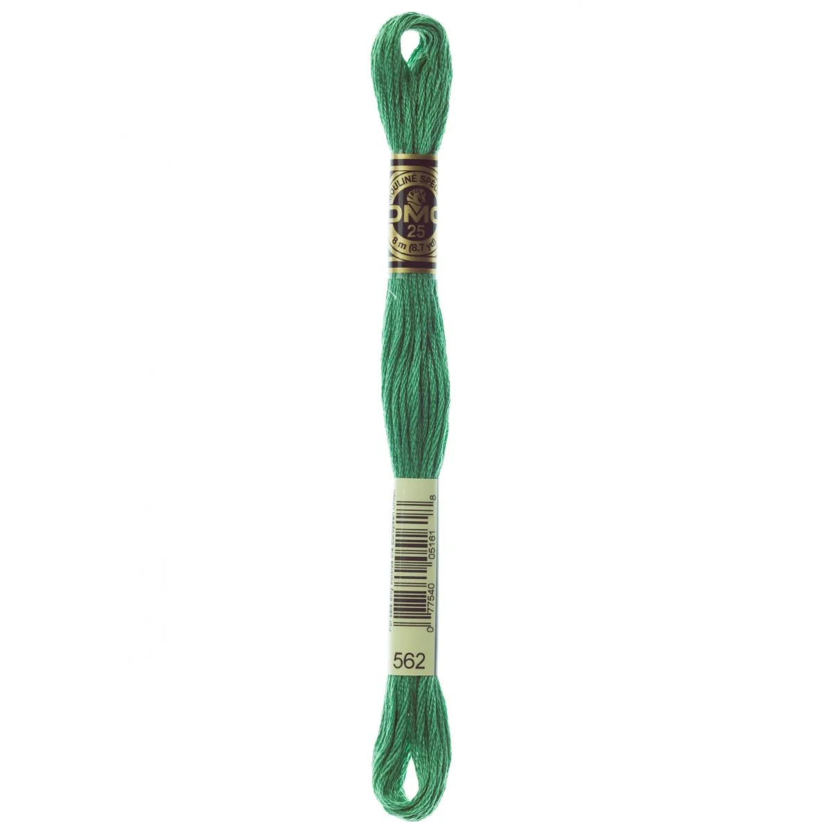 DMC 6-Strand Cotton Embroidery Floss 8.7yd - 562 Medium Jade
