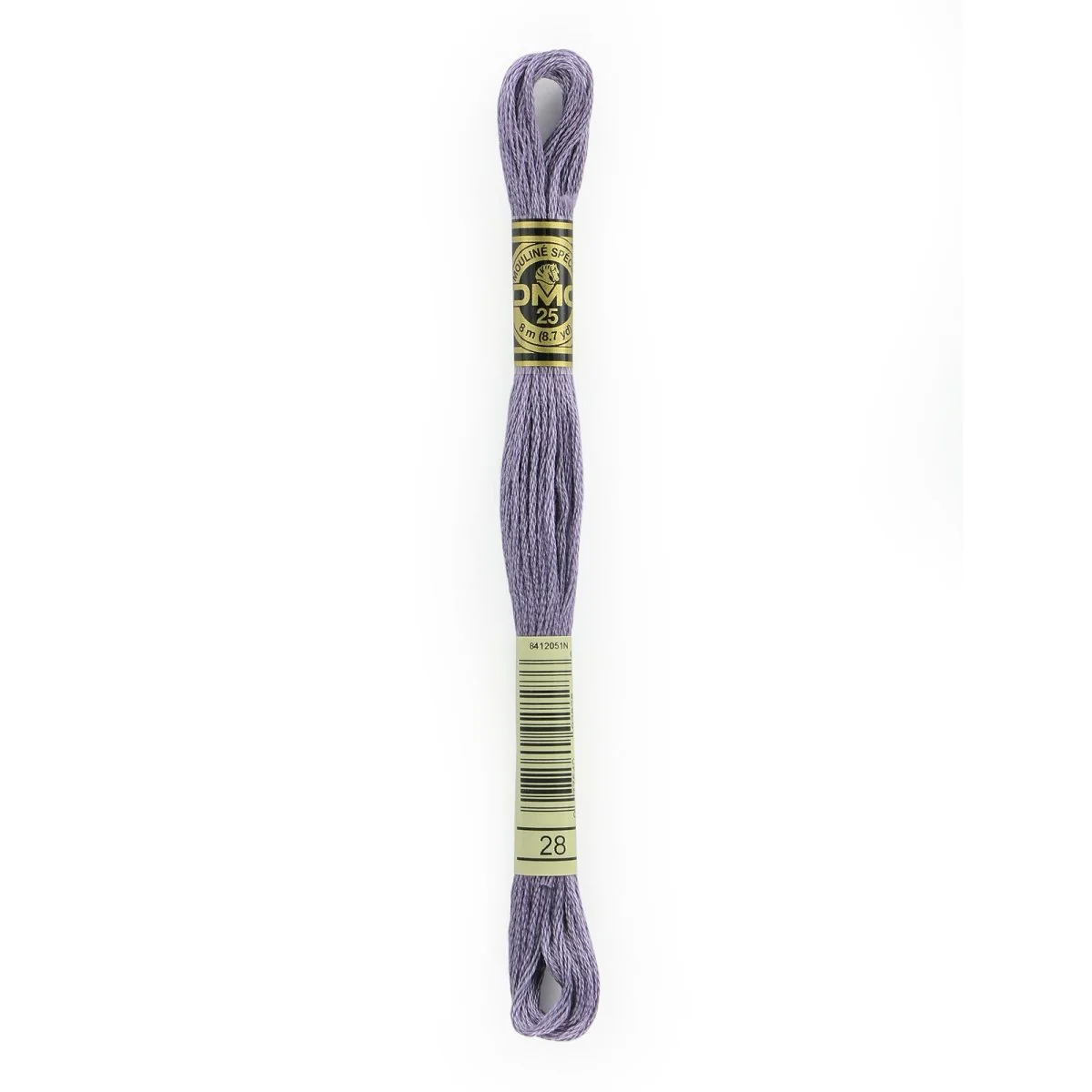 DMC 6-Strand Cotton Embroidery Floss 8.7yd - 28 Medium Light Eggplant