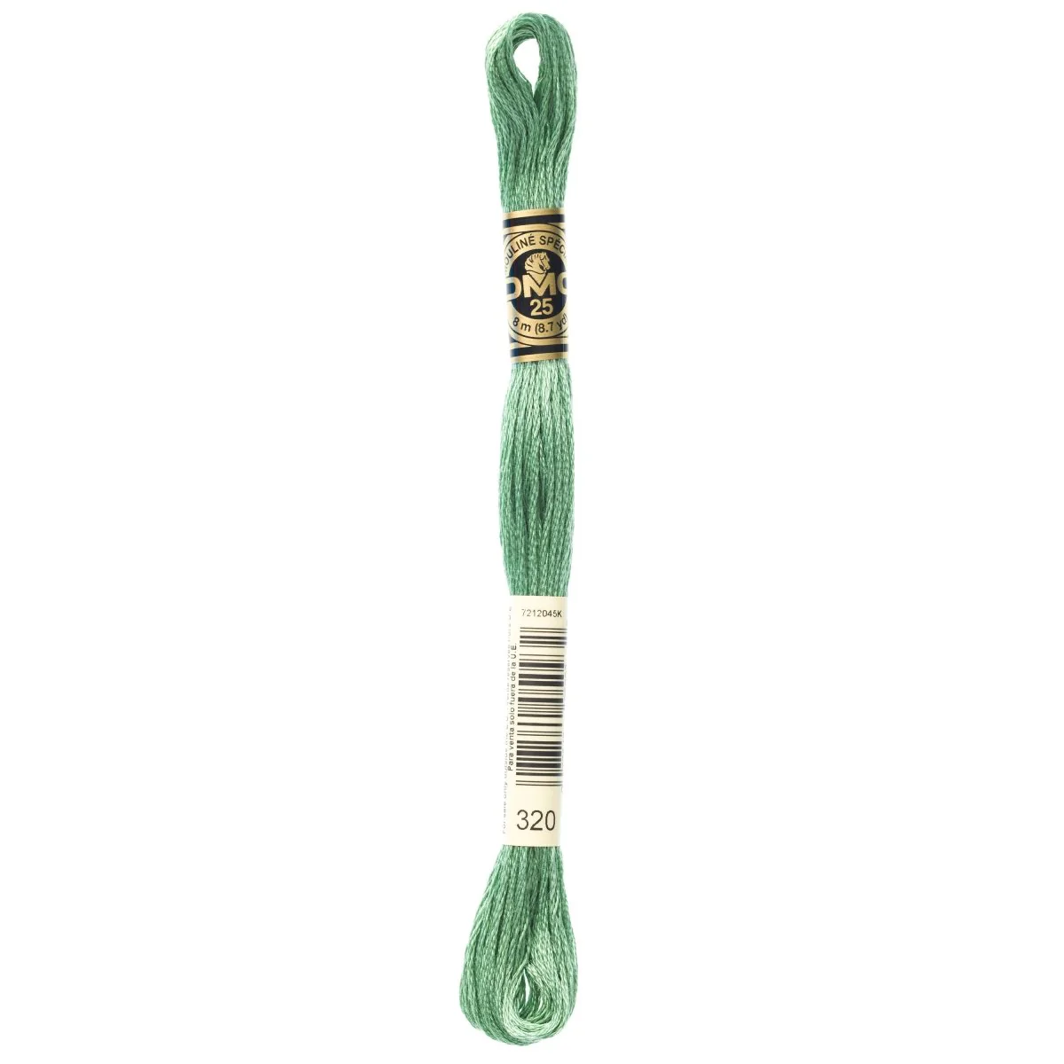 DMC 6-Strand Cotton Embroidery Floss 8.7yd - 320 Medium Pistachio Green