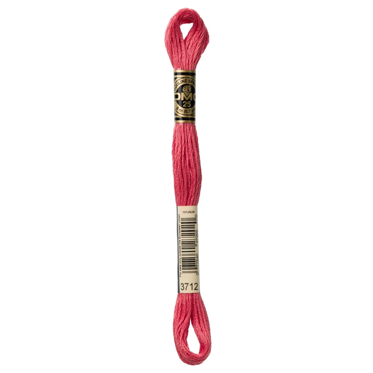 DMC 6-Strand Cotton Embroidery Floss 8.7yd - 3712 Medium Salmon