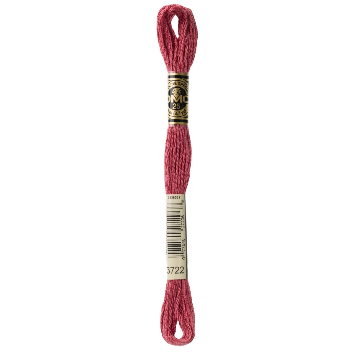DMC 6-Strand Cotton Embroidery Floss 8.7yd - 3722 Medium Shell Pink