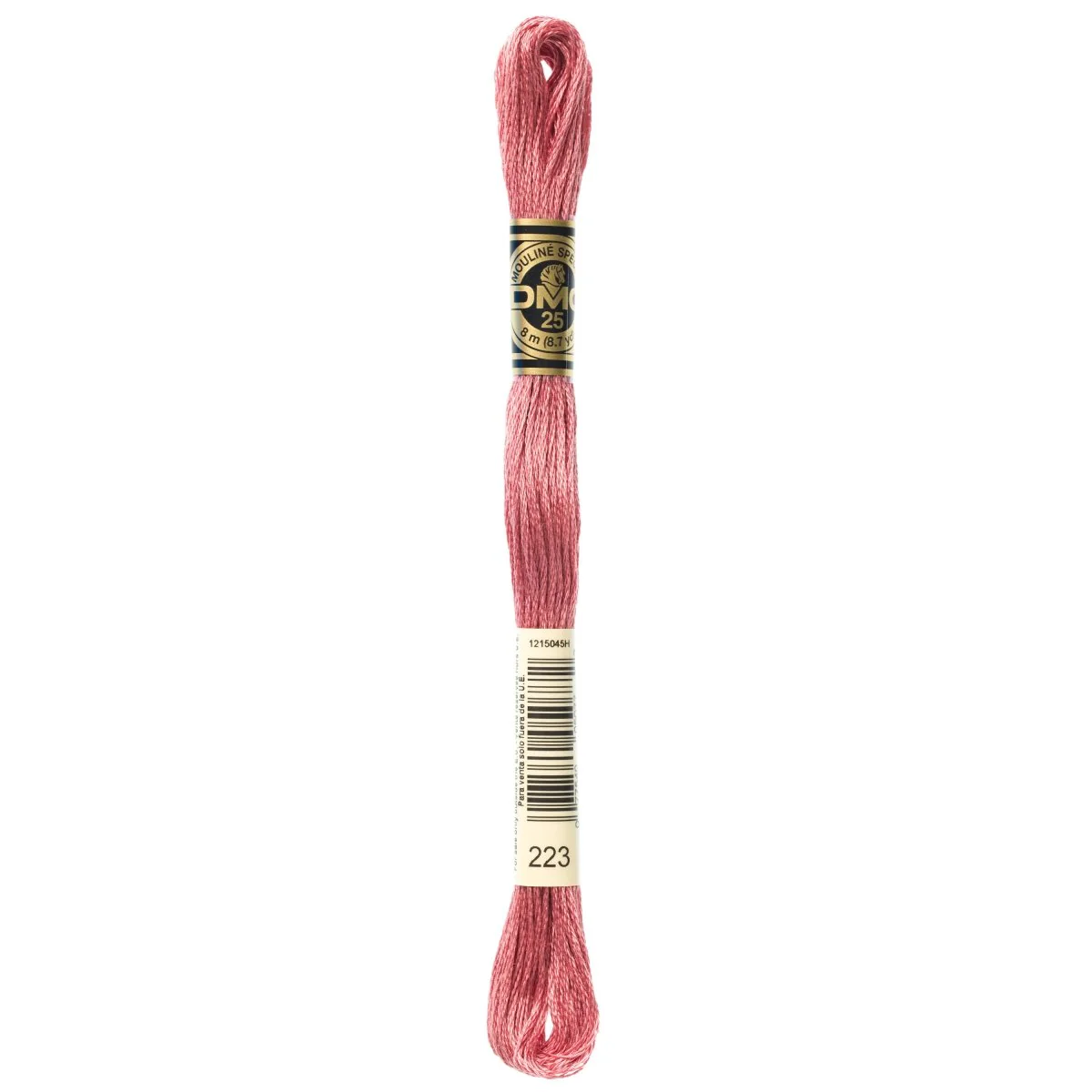 DMC 6-Strand Cotton Embroidery Floss 8.7yd - 223 Medium Shell Pink