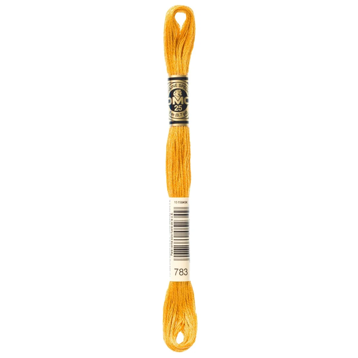 DMC 6-Strand Cotton Embroidery Floss 8.7yd - 783 Medium Topaz