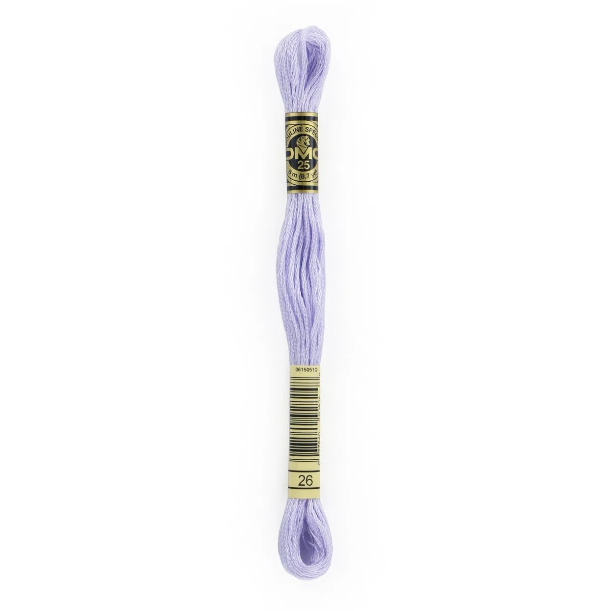 DMC 6-Strand Cotton Embroidery Floss 8.7yd - 26 Pale Lavender