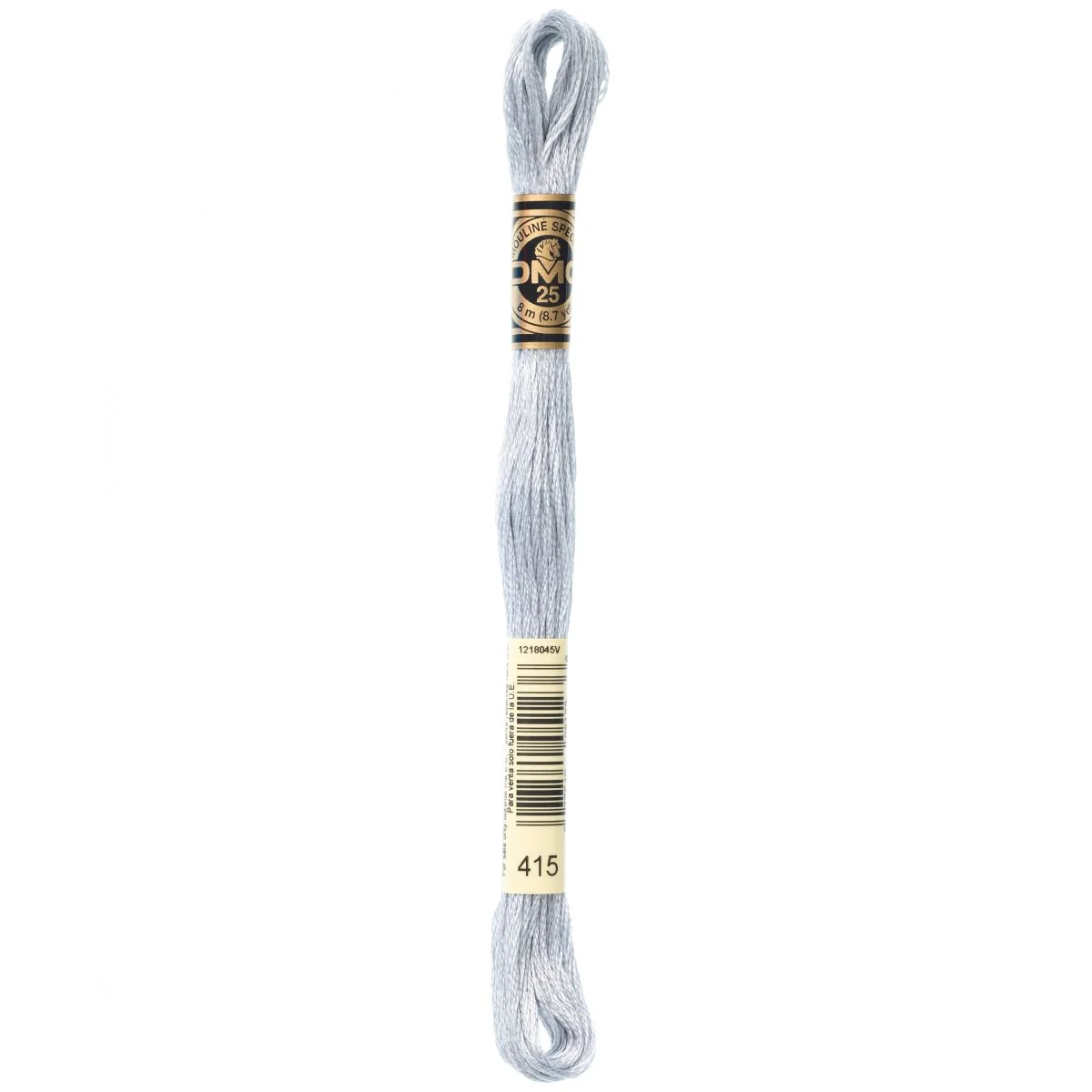 DMC 6-Strand Cotton Embroidery Floss 8.7yd - 415 Pearl Grey