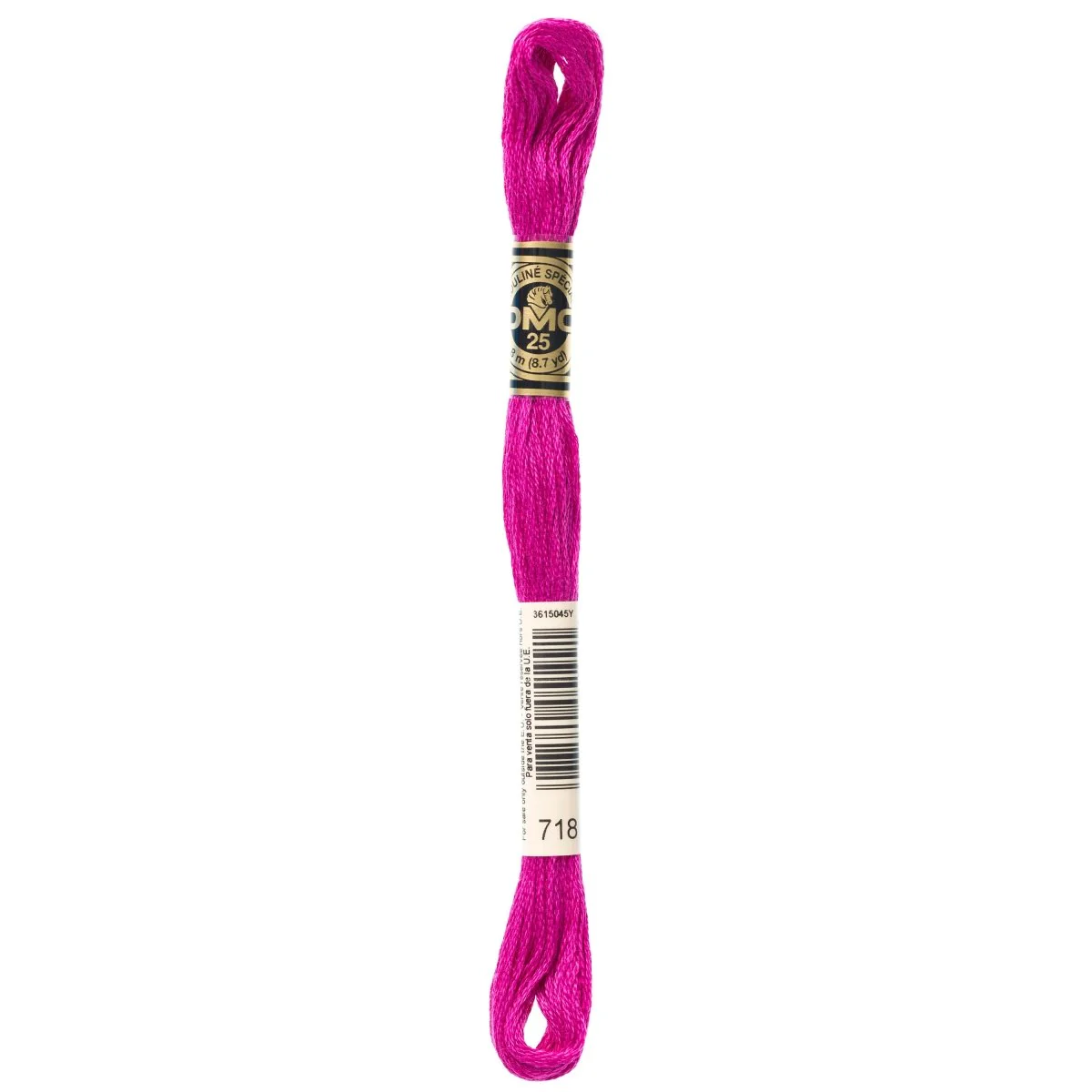 DMC 6-Strand Cotton Embroidery Floss 8.7yd - 718 Plum