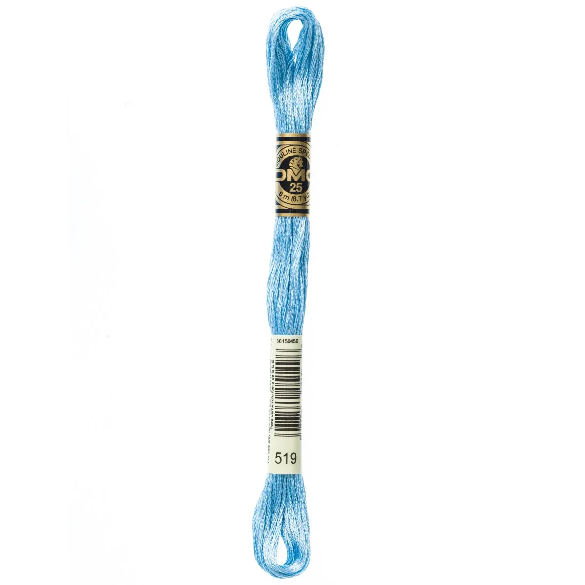 DMC 6-Strand Cotton Embroidery Floss 8.7yd - 519 Sky Blue