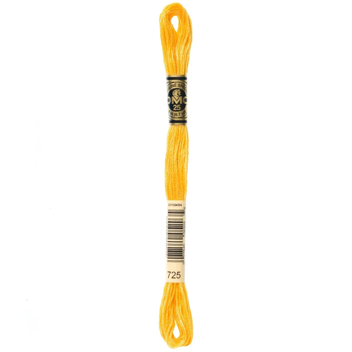 DMC 6-Strand Cotton Embroidery Floss 8.7yd - 725 Topaz