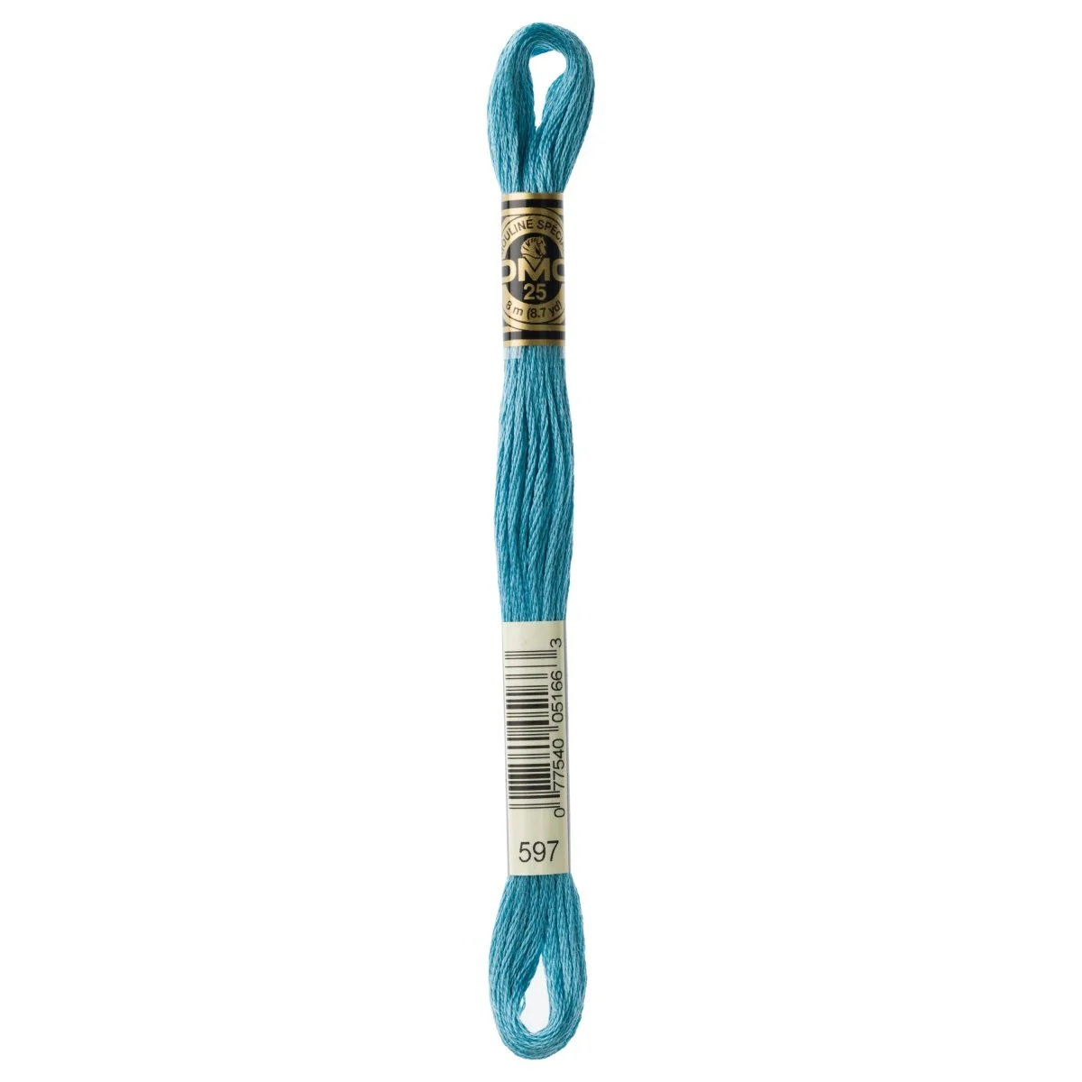 DMC 6-Strand Cotton Embroidery Floss 8.7yd - 597 Turquoise