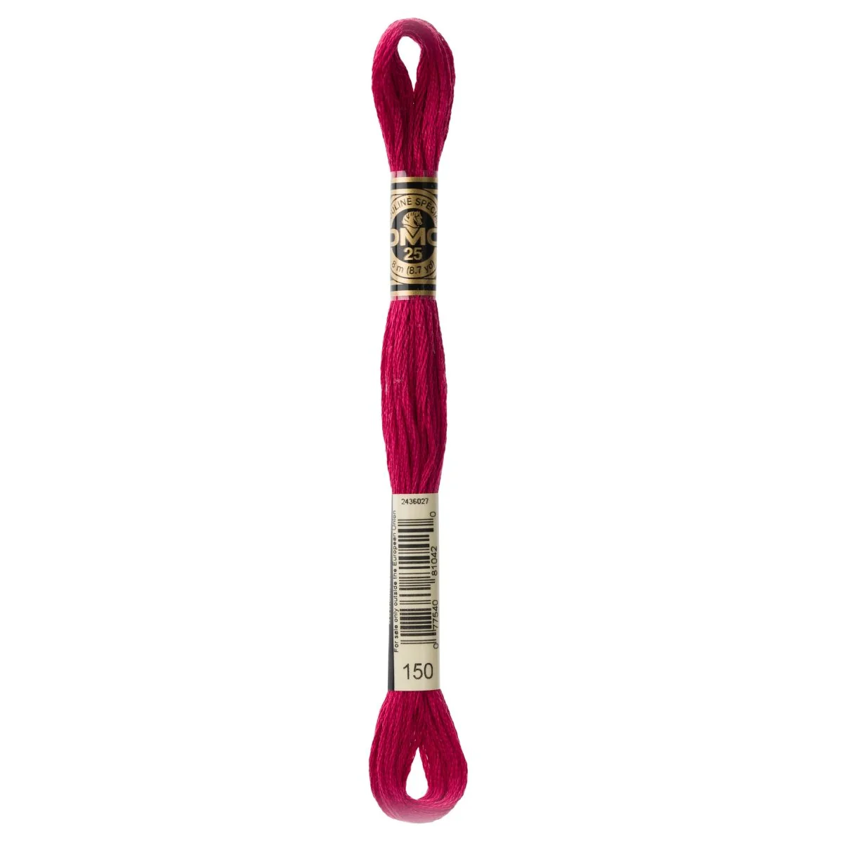 DMC 6-Strand Cotton Embroidery Floss 8.7yd - 150 Ul.Very Dk.Dusty Rose-Darker t