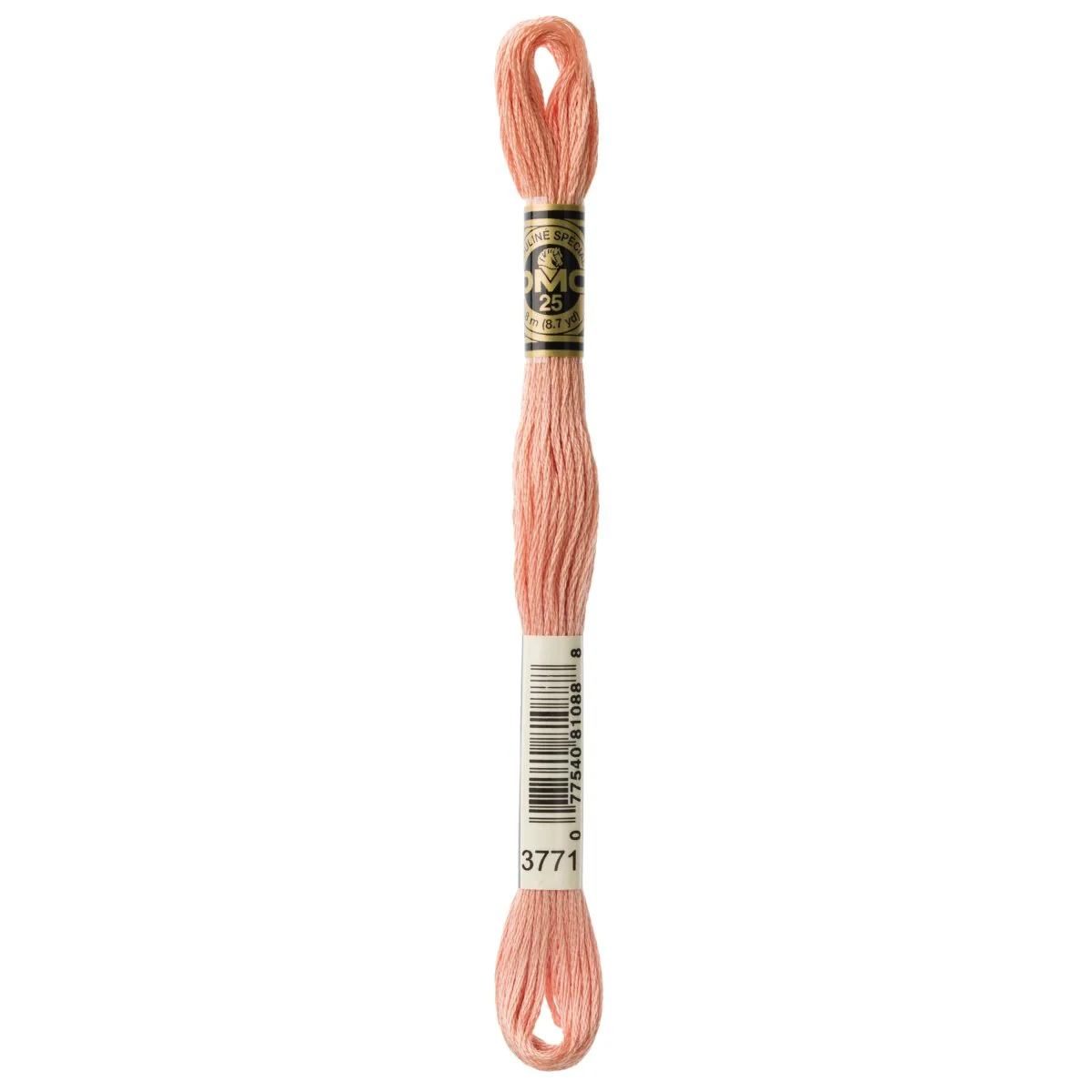 DMC 6-Strand Cotton Embroidery Floss 8.7yd - 3771 Ul.Very Lt.Terra Cotta-Lighter