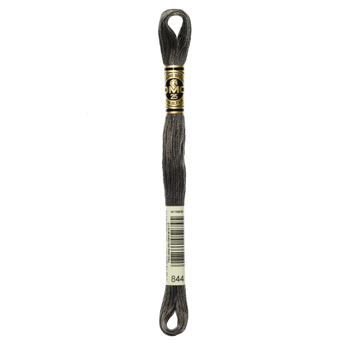 DMC 6-Strand Cotton Embroidery Floss 8.7yd - 844 Ultra Dark Beaver Grey