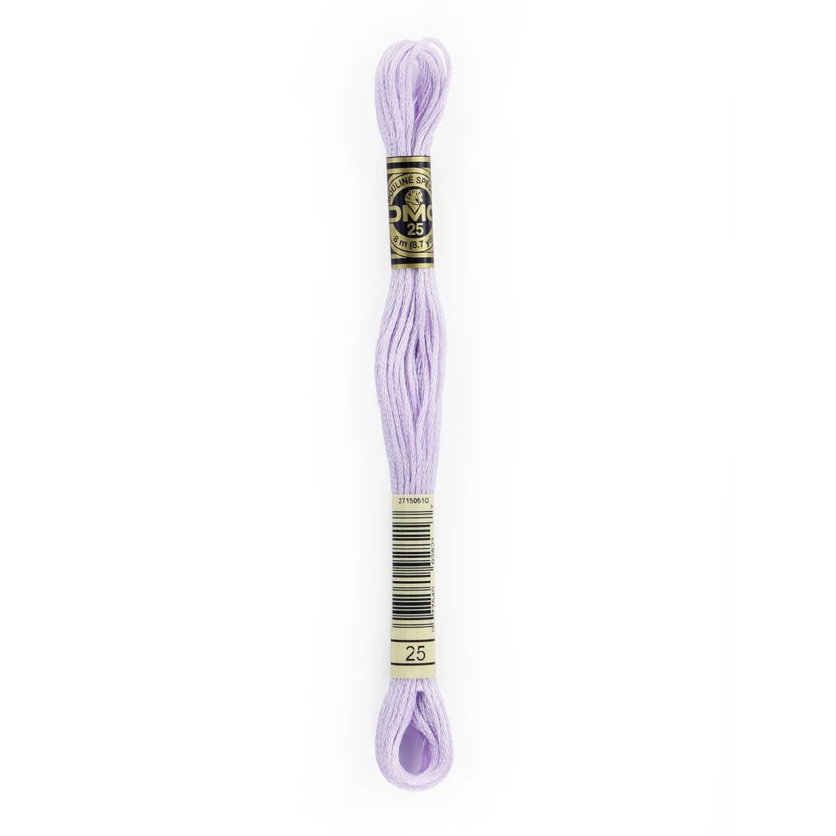DMC 6-Strand Cotton Embroidery Floss 8.7yd - 25 Ultra Light Lavender