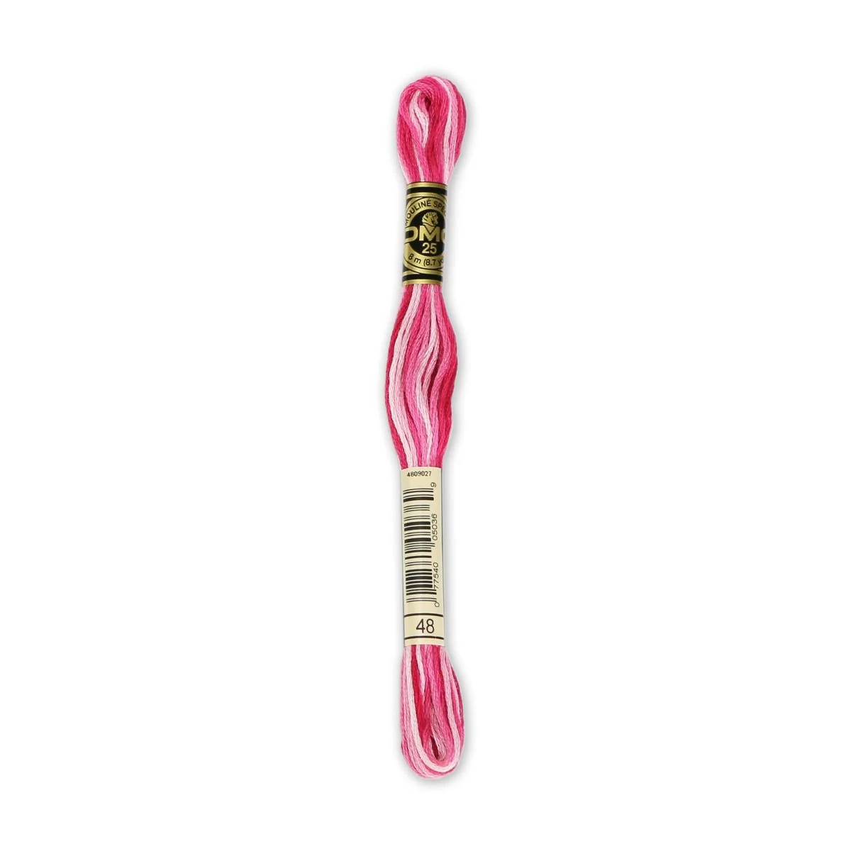 DMC 6-Strand Cotton Embroidery Floss 8.7yd - 48 Variegated Baby Pink