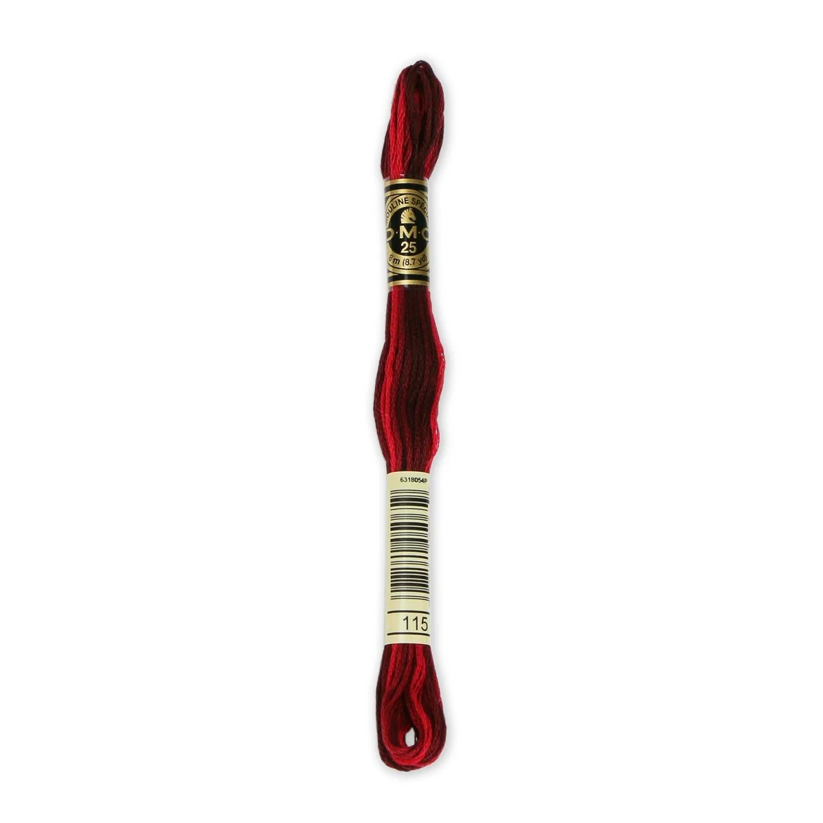DMC 6-Strand Cotton Embroidery Floss 8.7yd - 115 Variegated Garnet