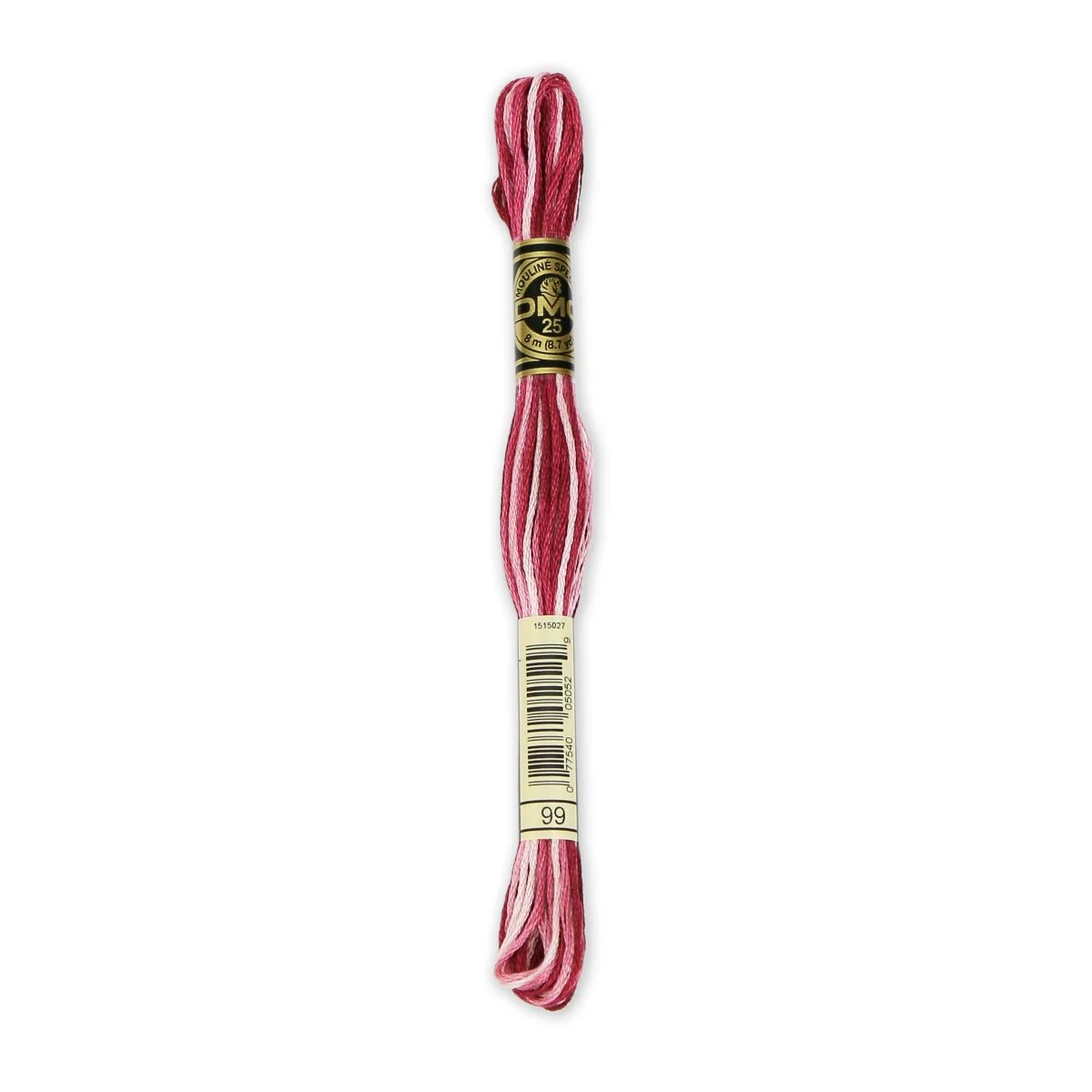 DMC 6-Strand Cotton Embroidery Floss 8.7yd - 99 Variegated Mauve