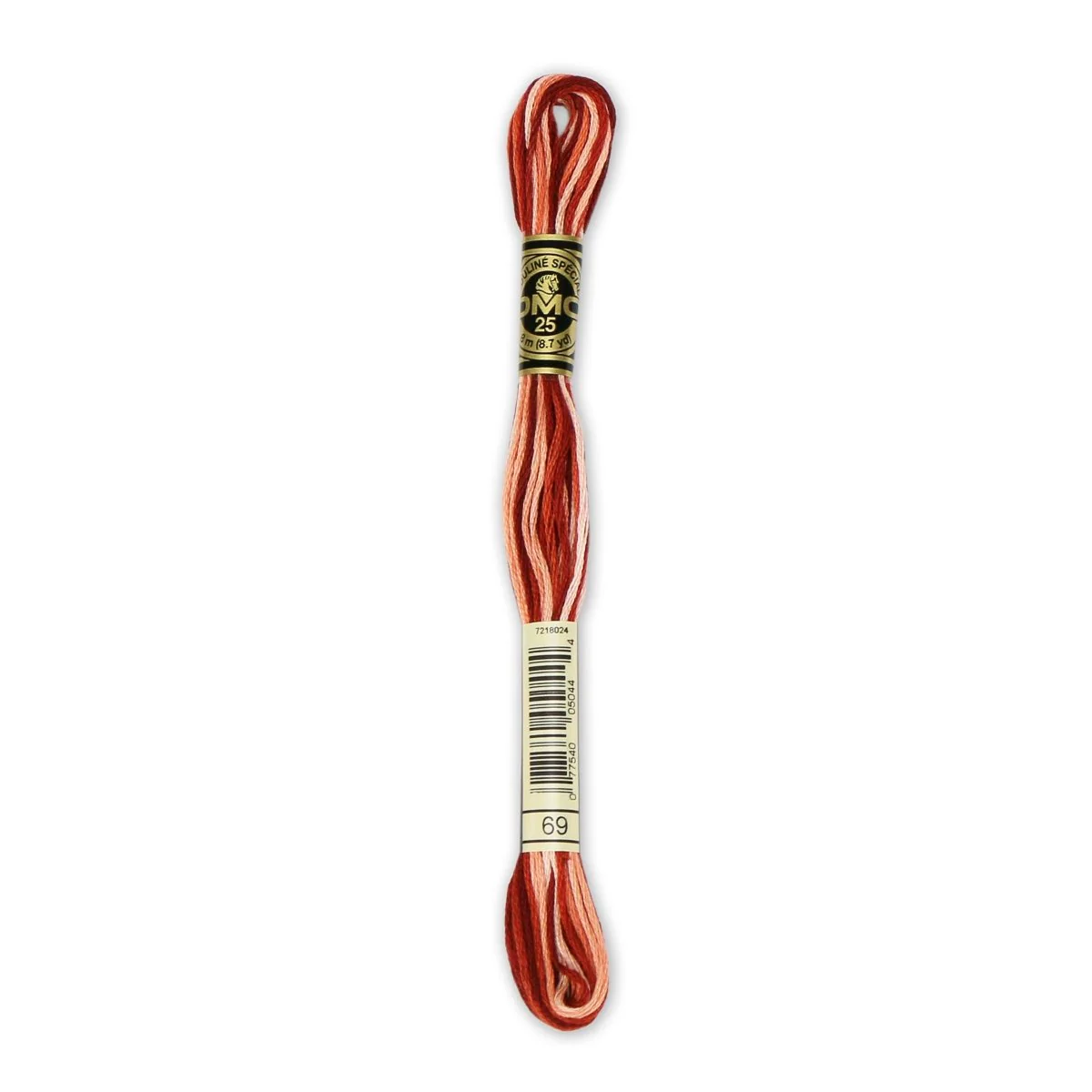 DMC 6-Strand Cotton Embroidery Floss 8.7yd - 69 Variegated Terra Cotta