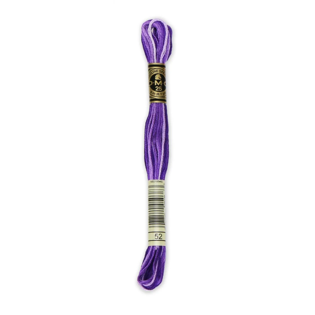 DMC 6-Strand Cotton Embroidery Floss 8.7yd - 52 Variegated Violet