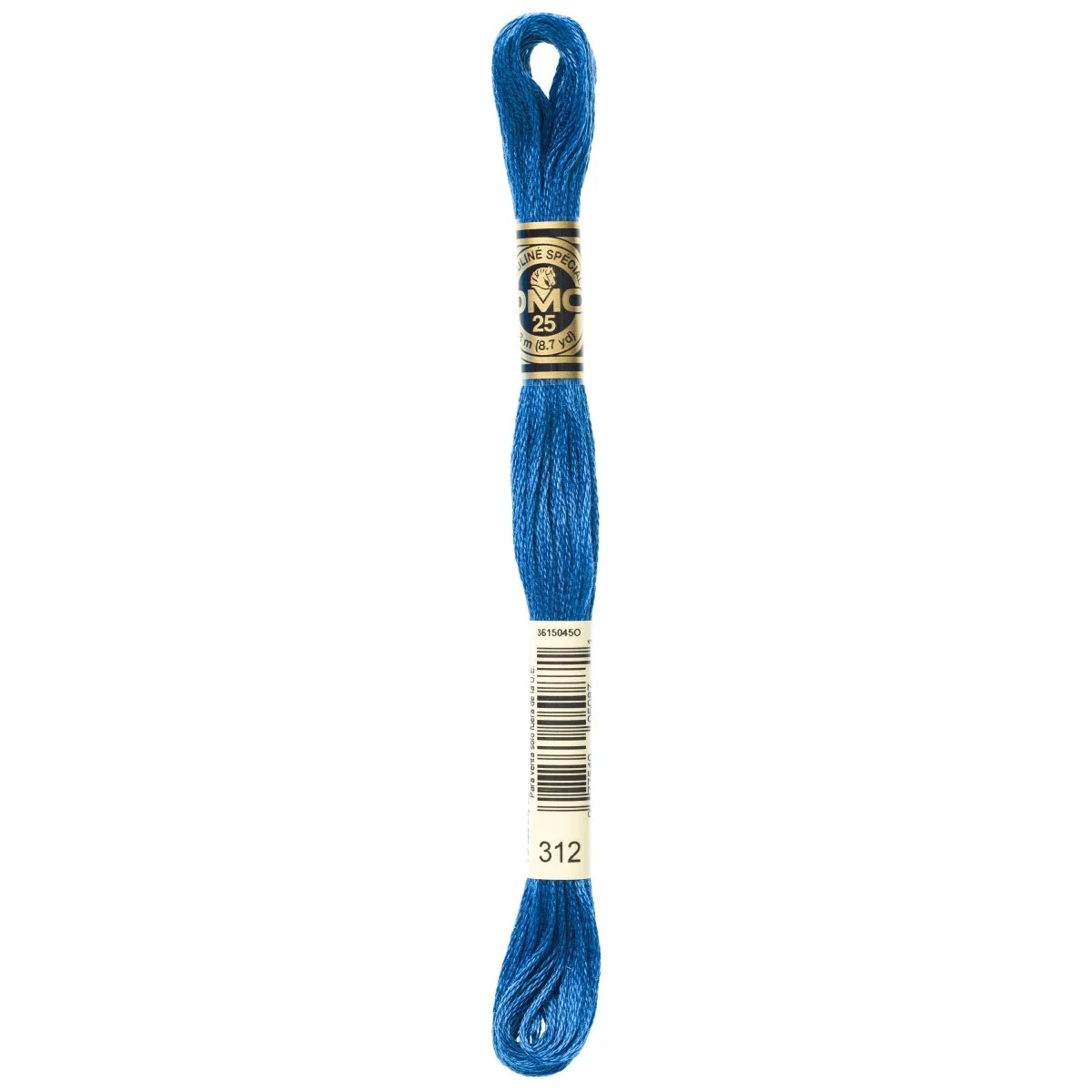 DMC 6-Strand Cotton Embroidery Floss 8.7yd - 312 Very Dark Baby Blue
