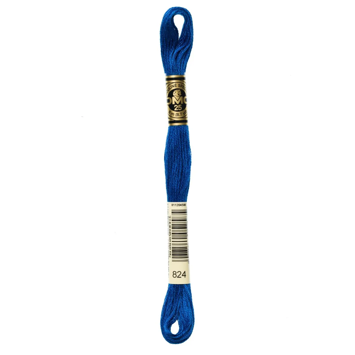 DMC 6-Strand Cotton Embroidery Floss 8.7yd - 824 Very Dark Blue