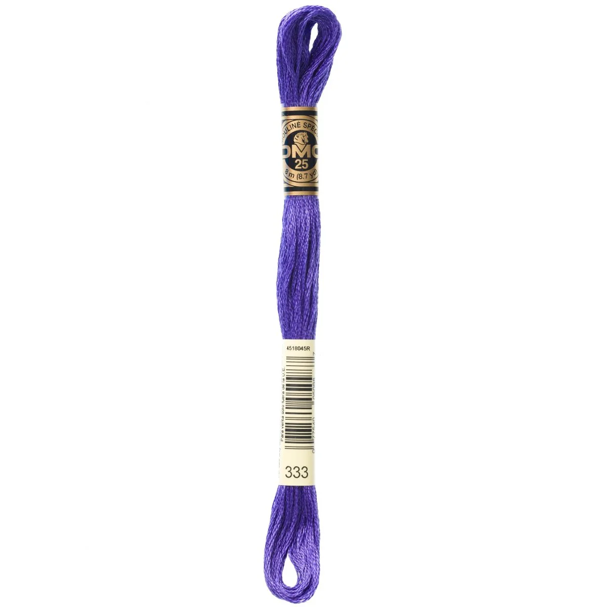 DMC 6-Strand Cotton Embroidery Floss 8.7yd - 333 Very Dark Blue Violet