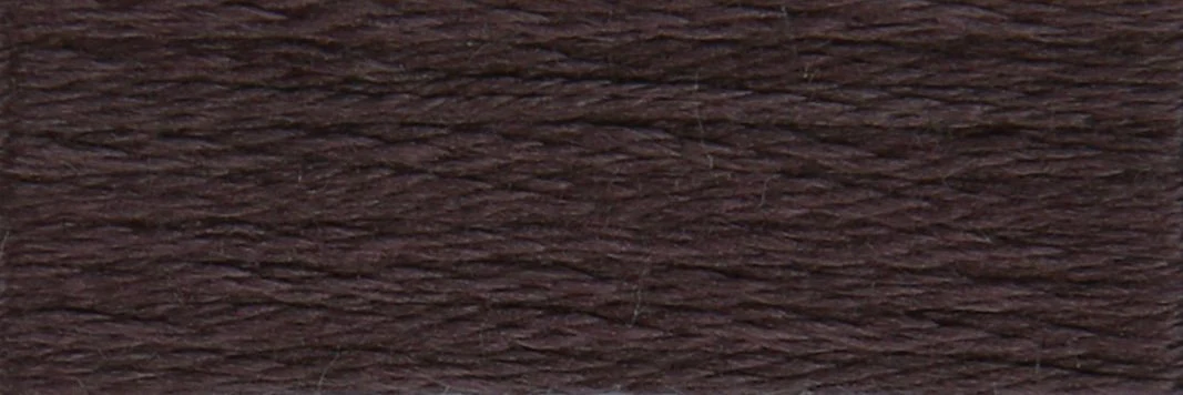 DMC 6-Strand Cotton Embroidery Floss 8.7yd - 9 Very Dark Cocoa - Image 2