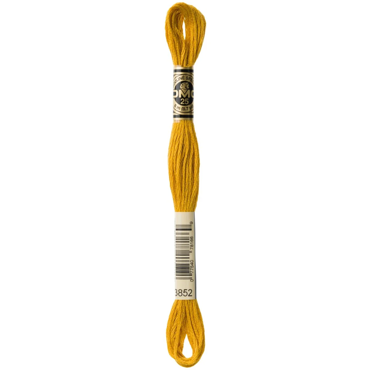 DMC 6-Strand Cotton Embroidery Floss 8.7yd - 3852 Very Dark Straw