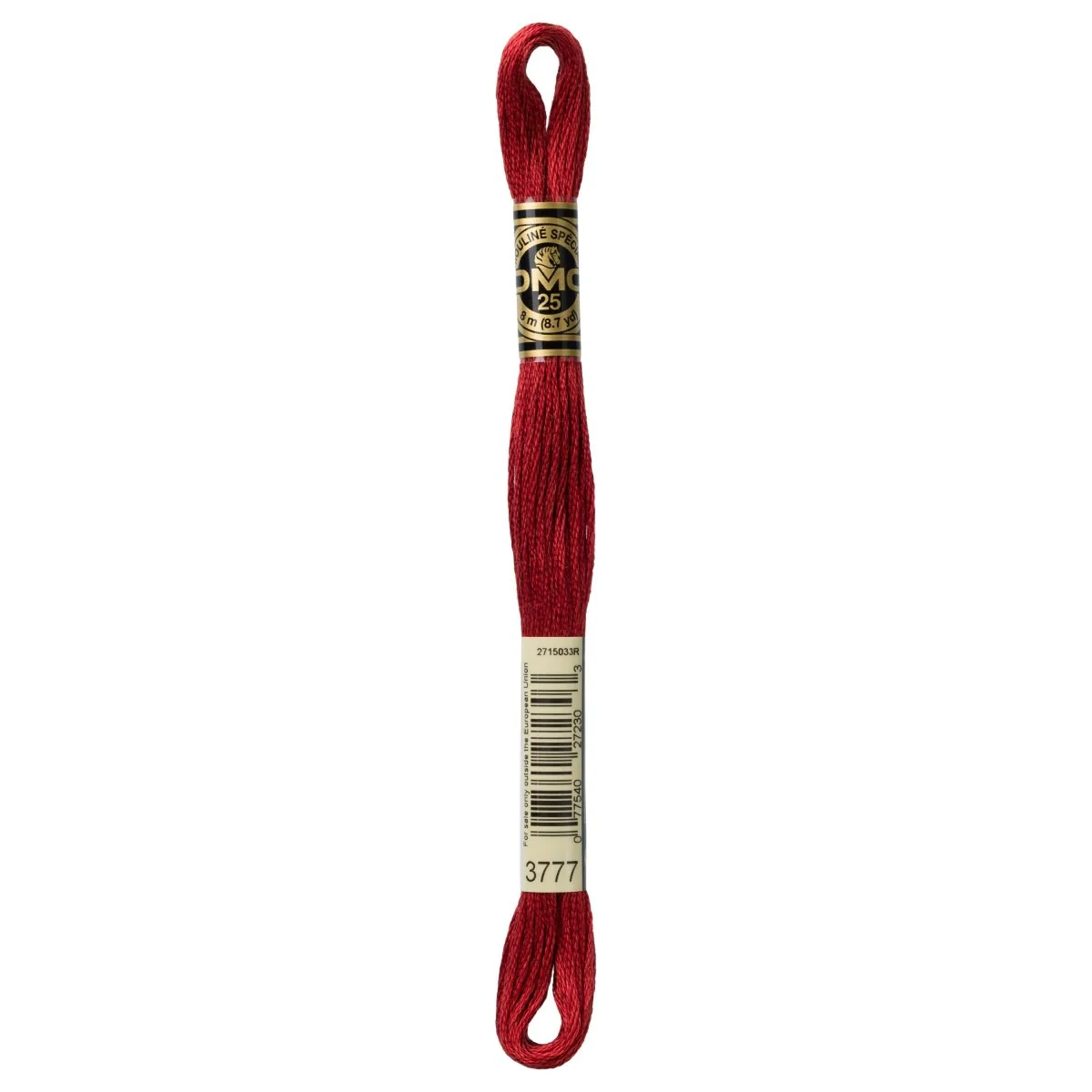 DMC 6-Strand Cotton Embroidery Floss 8.7yd - 3777 Very Dark Terra Cotta