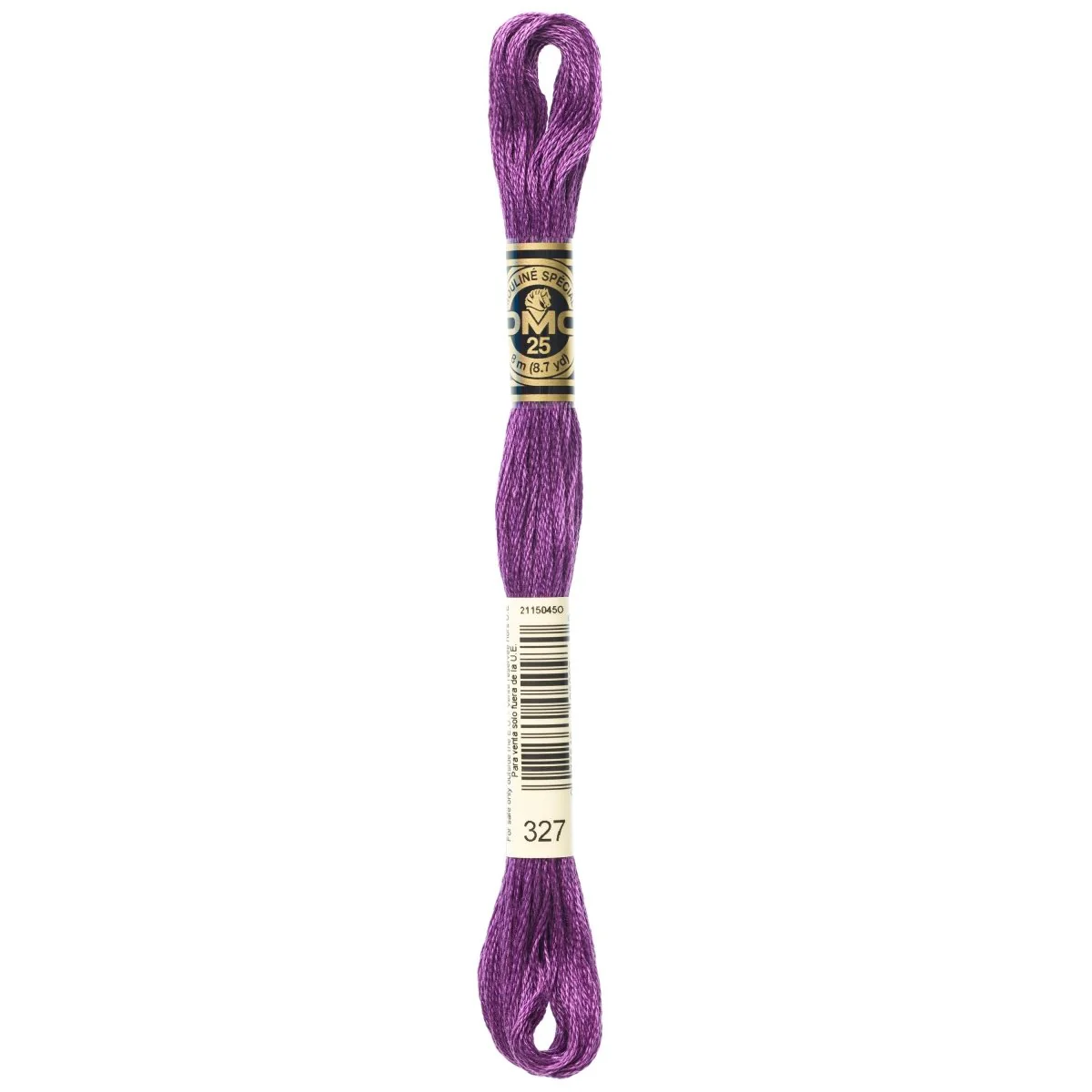 DMC 6-Strand Cotton Embroidery Floss 8.7yd - 327 Very Dark Violet
