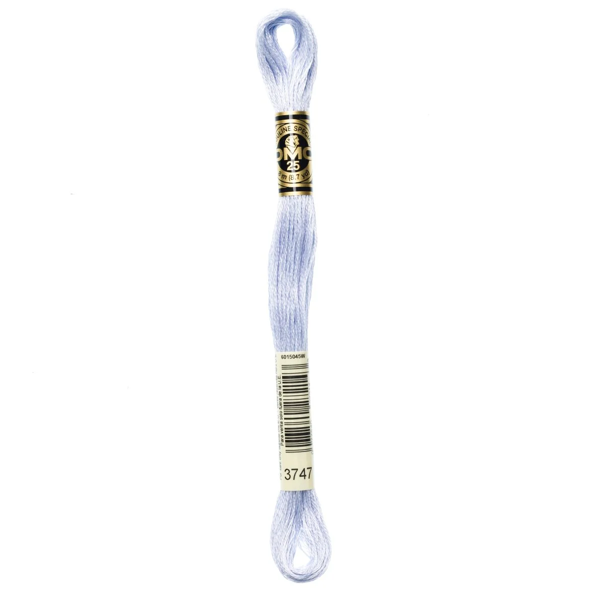 DMC 6-Strand Cotton Embroidery Floss 8.7yd - 3747 Very Light Blue Violet