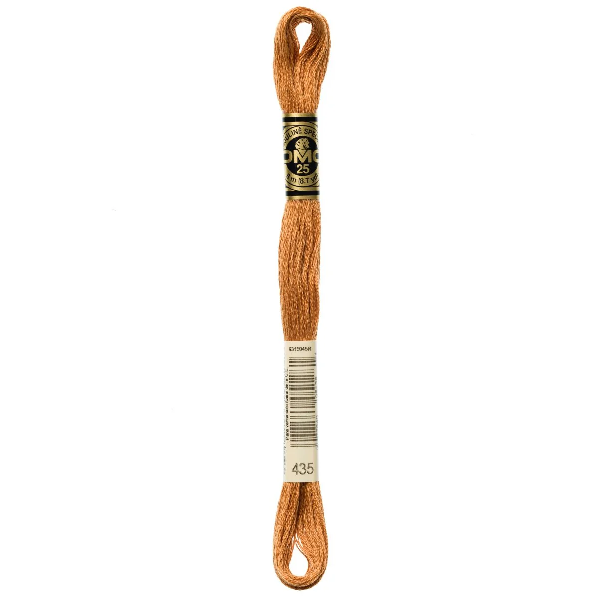 DMC 6-Strand Cotton Embroidery Floss 8.7yd - 435 Very Light Brown
