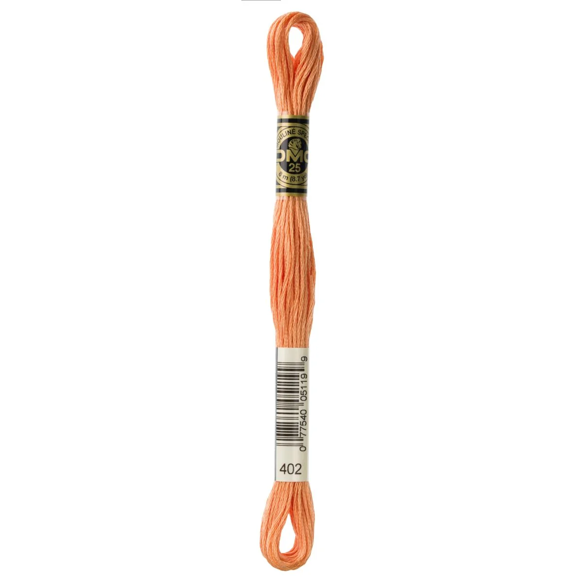 DMC 6-Strand Cotton Embroidery Floss 8.7yd - 402 Very Light Mahogany