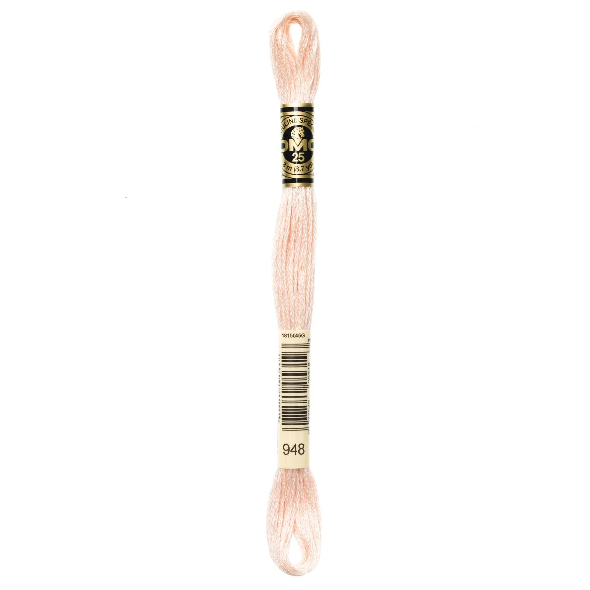 DMC 6-Strand Cotton Embroidery Floss 8.7yd - 948 Very Light Peach Flesh