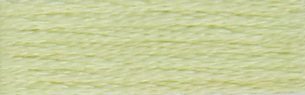 DMC 6-Strand Cotton Embroidery Floss 8.7yd - 10 Very Light Tender Green - Image 2