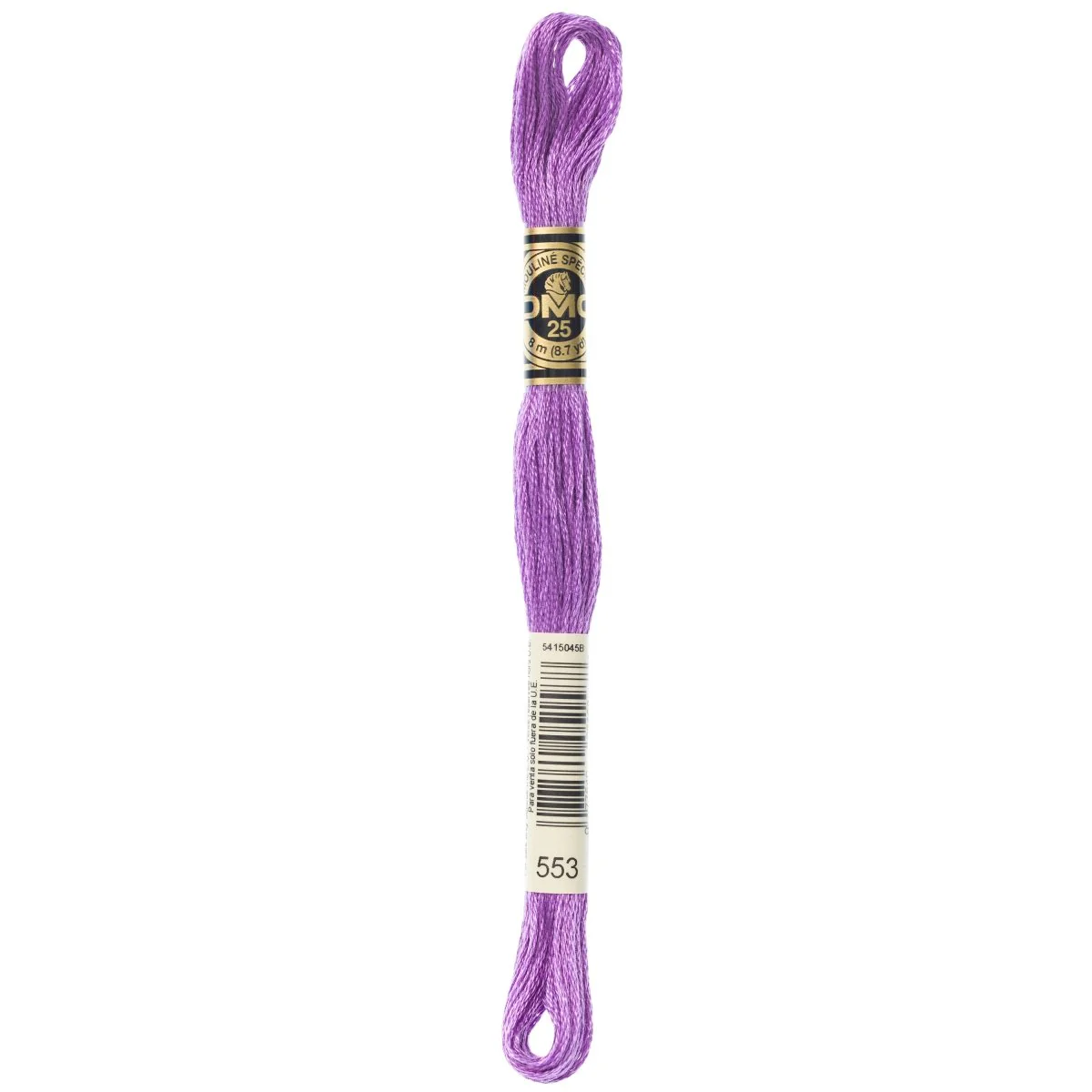 DMC 6-Strand Cotton Embroidery Floss 8.7yd - 553 Violet