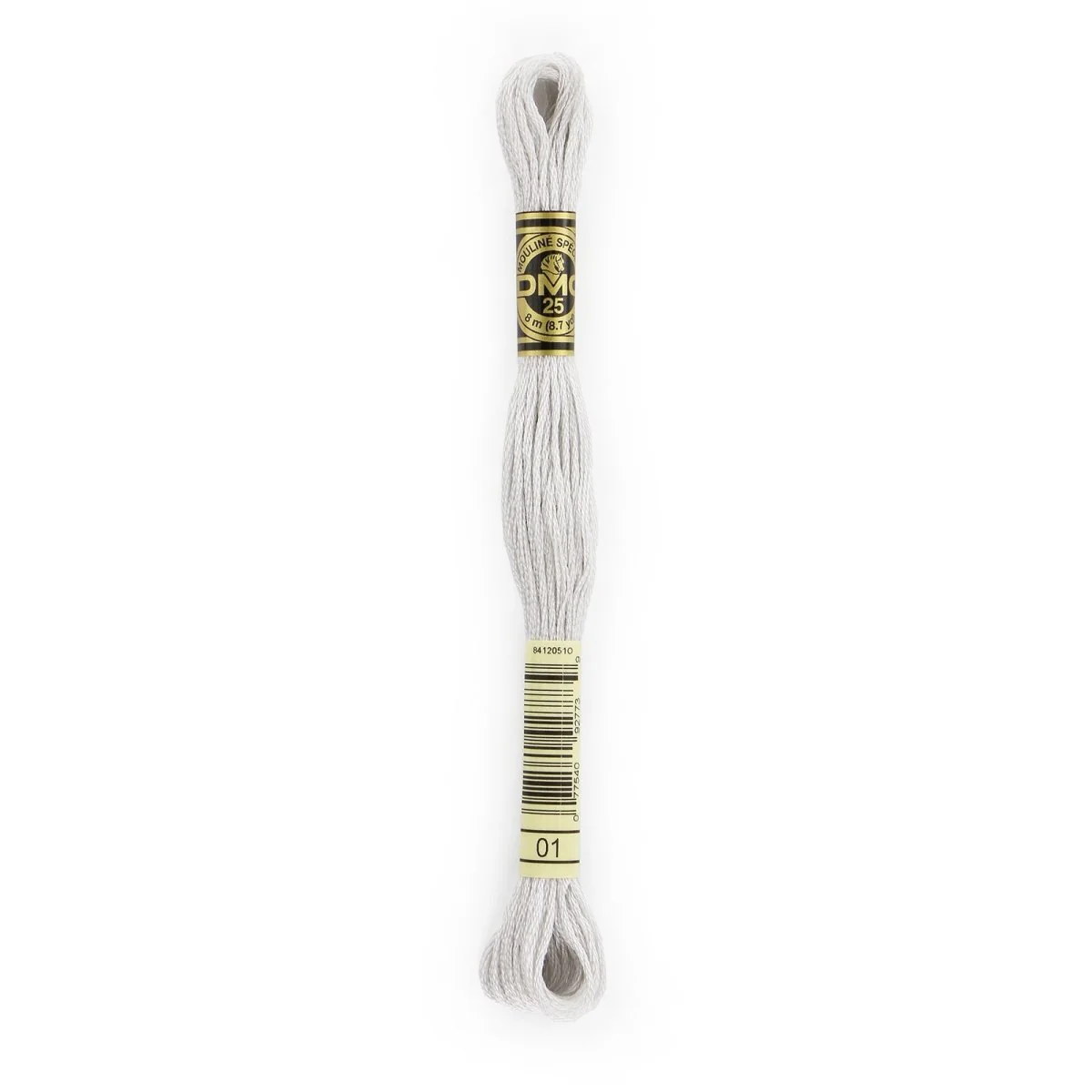 DMC 6-Strand Cotton Embroidery Floss 8.7yd - 1 White Tin