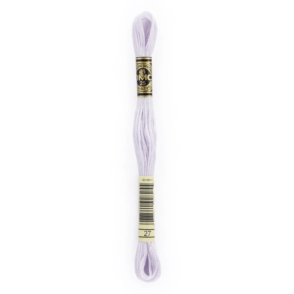 DMC 6-Strand Cotton Embroidery Floss 8.7yd - 27 White Violet